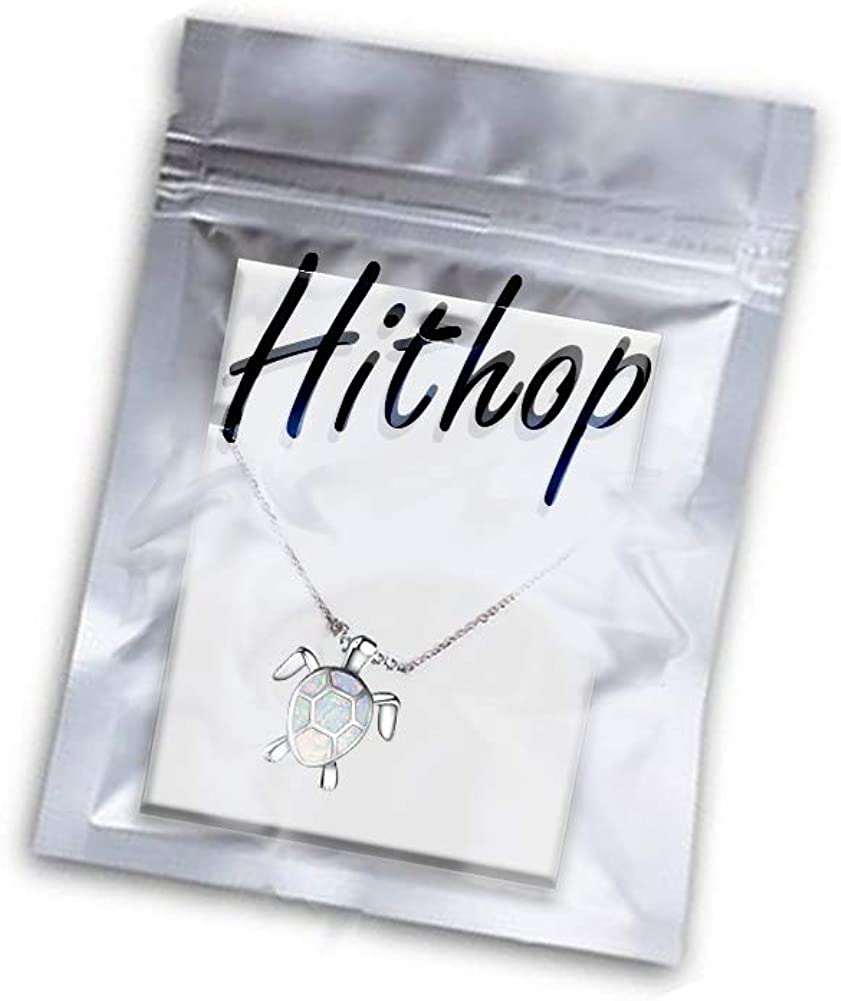 Hithop Cute Turtle Pendant Necklace Lovely Animals White Fire Opal Plated Silver Necklace Jewellery Gifts - Image 5